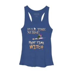 Women's Design By Humans Halloween Costume Full Time Nurse Part-Time Witch By TeeShirtMadness Racerback Tank Top 11 Women's Design By Humans Halloween Costume Full Time Nurse Part-Time Witch By TeeShirtMadness Racerback Tank Top -Design By Humans GUEST c2a9fbfc 1904 438d b607 f1ffc821f3a6
