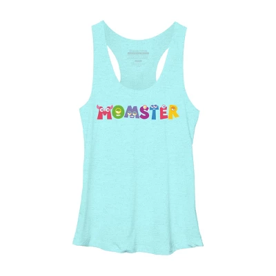 Women's Design By Humans Cute Momster Cartoon Monster By Averilshop Racerback Tank Top 4 Women's Design By Humans Cute Momster Cartoon Monster By Averilshop Racerback Tank Top - Image 4