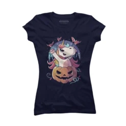 Junior's Design By Humans Spooky Unicorn Funny Cute Magic Halloween By EduEly T-Shirt 11 Junior's Design By Humans Spooky Unicorn Funny Cute Magic Halloween By EduEly T-Shirt -Design By Humans GUEST c42521ea 1ae5 482e 8528 32926b1c1063