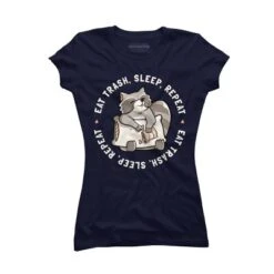 Junior's Design By Humans Eat Garbage Sleep Repeat Cute Funny Gift By EduEly T-Shirt 8 Junior's Design By Humans Eat Garbage Sleep Repeat Cute Funny Gift By EduEly T-Shirt -Design By Humans GUEST c6294fb5 bf3e 4722 9bf4 5e8cf65d5e13