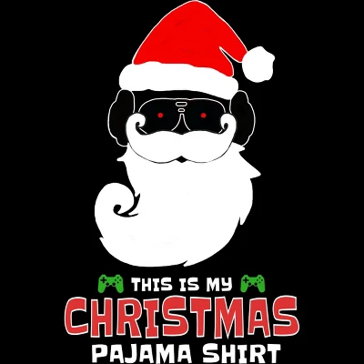 Men's Design By Humans This Is My Christmas Pajama Shirt Gamer Video Game Santa By TELO213 Tank Top 1 Men's Design By Humans This Is My Christmas Pajama Shirt Gamer Video Game Santa By TELO213 Tank Top