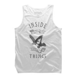 Men's Design By Humans Inside All Of Us Is A Wild Thing By Magdadesign Tank Top -Design By Humans GUEST c7f93142 24ae 4306 a2de b2b13bf33fa2