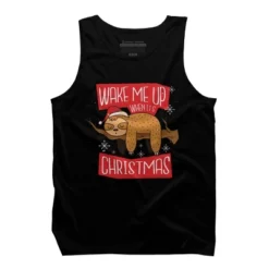 Men's Design By Humans Christmas Sloth By ArtStyleAlice Tank Top 8 Men's Design By Humans Christmas Sloth By ArtStyleAlice Tank Top -Design By Humans GUEST c7fa931c 0e74 48c3 80e0 ef455db8575b