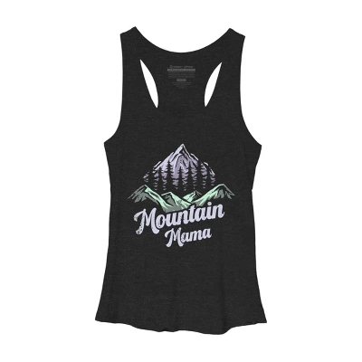Women's Design By Humans Mountain Mama Camping Adventure Mom By Flowerr Racerback Tank Top 2 Women's Design By Humans Mountain Mama Camping Adventure Mom By Flowerr Racerback Tank Top - Image 2