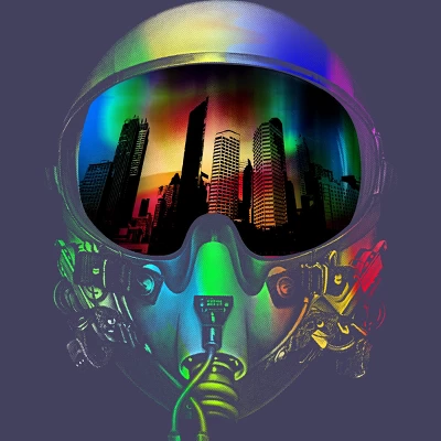 Women's Design By Humans The Pilot By Clingcling Racerback Tank Top 1 Women's Design By Humans The Pilot By Clingcling Racerback Tank Top