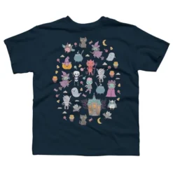 Boy's Design By Humans Cute Halloween By Kostolom3000 T-Shirt -Design By Humans GUEST ca1dbe71 cb42 4a11 8c7f 5fa74e5189ce