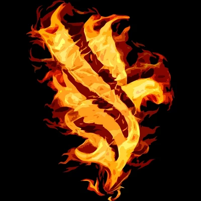 Men's Design By Humans Artistic Fire Eagle Emblem By Hkartist Tank Top 1 Men's Design By Humans Artistic Fire Eagle Emblem By Hkartist Tank Top