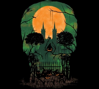 Boy's Design By Humans Skull Grave By Designpro44 T-Shirt 1 Boy's Design By Humans Skull Grave By Designpro44 T-Shirt
