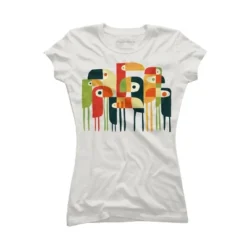 Junior's Design By Humans Bird Family By Radiomode T-Shirt 7 Junior's Design By Humans Bird Family By Radiomode T-Shirt -Design By Humans GUEST cd01bea9 aac2 415d 9345 91ac440acb89