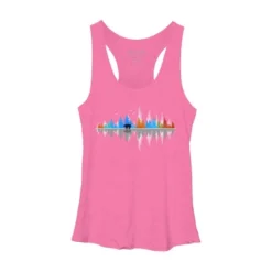 Women's Design By Humans Sounds Of Nature Color Tree Notes By NomAdartStudio Racerback Tank Top -Design By Humans GUEST cd69aed3 ab52 4d87 934c b410fa7a15dd