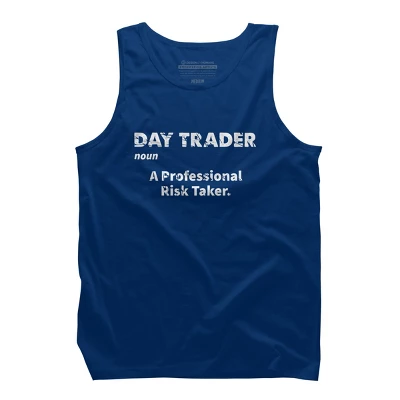 Men's Design By Humans Day Trader Definition By MadderTees Tank Top 5 Men's Design By Humans Day Trader Definition By MadderTees Tank Top - Image 5