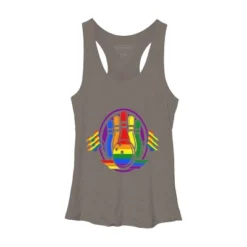 Design By Humans Bowling Pins Pridey By Legato Tendo Racerback Tank Top -Design By Humans GUEST d135deab 0e9e 46c0 9b10 f914cdb2b410