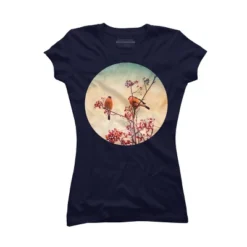 Junior's Design By Humans Bullfinch Eat Rowan By AnnArtshock T-Shirt -Design By Humans GUEST d2c9dcb9 70a2 4ffb b7a4 19e7a41c447c