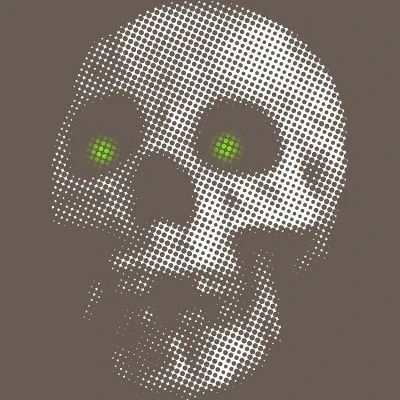 Women's Design By Humans Giant Halloween Skull By Robotface Racerback Tank Top 1 Women's Design By Humans Giant Halloween Skull By Robotface Racerback Tank Top