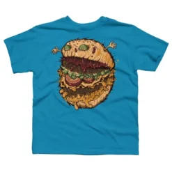 Boy's Design By Humans Monster Burger By LetterQ T-Shirt 13 Boy's Design By Humans Monster Burger By LetterQ T-Shirt -Design By Humans GUEST dbdc02ec 130e 43cf a44a a9aea3e0b7d9
