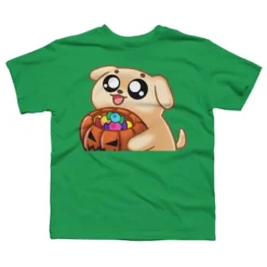 Boy's Design By Humans Halloween Candy Pup By Puppers T-Shirt -Design By Humans GUEST dca55379 52da 4245 b964 7399898ebbb3