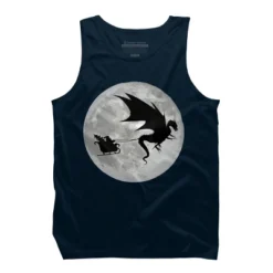 Men's Design By Humans Christmas Santa Claus By NekoShop Tank Top -Design By Humans GUEST dd1fdfd8 ee5c 4c93 82b5 a62b565e142a