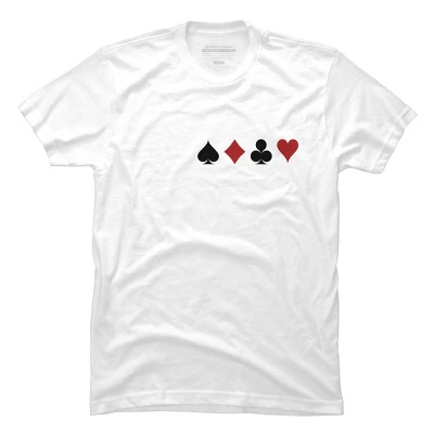 Men's Design By Humans Poker Tshirt By Inaramag T-Shirt 3 Men's Design By Humans Poker Tshirt By Inaramag T-Shirt - Image 3