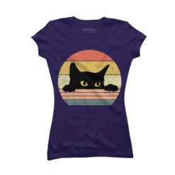 Junior's Design By Humans Cat Tee Retro Style By MeowShop T-Shirt 18 Junior's Design By Humans Cat Tee Retro Style By MeowShop T-Shirt -Design By Humans GUEST e053df47 d372 48c8 adea 897ce82f3731