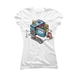 Junior's Design By Humans 8bit Computer By Raynoa T-Shirt 11 Junior's Design By Humans 8bit Computer By Raynoa T-Shirt -Design By Humans GUEST e24950d9 6306 4a87 ae76 58effa9f267c