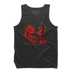 Men's Design By Humans Phoenix Vs Dragon By Chriskar Tank Top 12 Men's Design By Humans Phoenix Vs Dragon By Chriskar Tank Top -Design By Humans GUEST ea960bae 5054 4187 89ff 0b41096fce46