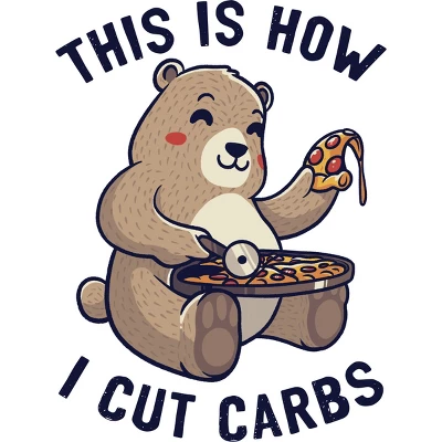 Women's Design By Humans This Is How I Cut My Carbs By EduEly Racerback Tank Top 1 Women's Design By Humans This Is How I Cut My Carbs By EduEly Racerback Tank Top