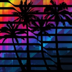 Junior's Design By Humans City Summer By Clingcling T-Shirt