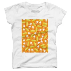 Girl's Design By Humans Halloween Candy Corn By NewburyBoutique T-Shirt -Design By Humans GUEST f113e685 a04f 42bd b7fb 8ce8b61cb4bc
