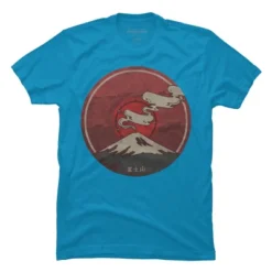 Men's Design By Humans Fuji By Againstbound T-Shirt -Design By Humans GUEST f166f434 0865 4300 ae74 63b0bf4c500d