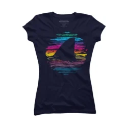 Junior's Design By Humans It's Shark Week Somewhere By BeanePod T-Shirt -Design By Humans GUEST f1cff524 3eaf 4d8a 9341 b5da1b420662