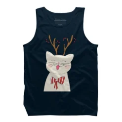 Men's Design By Humans Christmas Cat By Rasheb Tank Top 10 Men's Design By Humans Christmas Cat By Rasheb Tank Top -Design By Humans GUEST f4c613bf 5a14 4d12 8872 740efe51f463