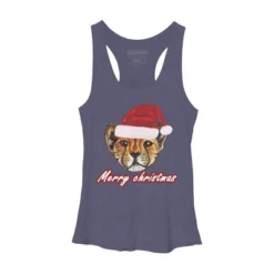 Women's Design By Humans Christmas Cheetah By Susserain Racerback Tank Top 8 Women's Design By Humans Christmas Cheetah By Susserain Racerback Tank Top -Design By Humans GUEST f5af915b 921d 4f1d a497 55c8251c4fa2