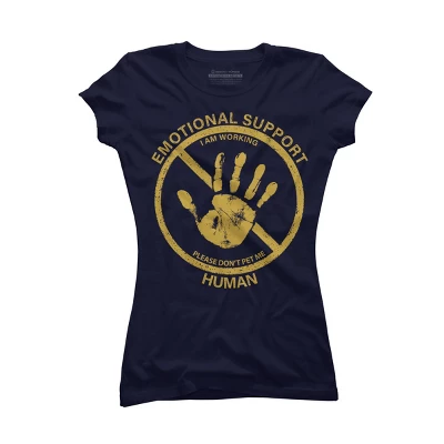 Junior's Design By Humans Service Animal By TenkenNoKaiten T-Shirt 5 Junior's Design By Humans Service Animal By TenkenNoKaiten T-Shirt - Image 5