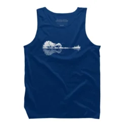 Men's Design By Humans Nature Guitar By Maryedenoa Tank Top -Design By Humans GUEST f7613743 1816 45b8 8380 628bb9739768