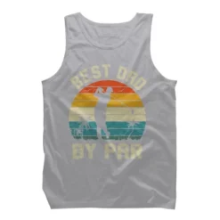 Men's Design By Humans Best Dad By Par Tropical Golf By Tank Top -Design By Humans GUEST f803b78e beca 4477 88c1 c6e40e3cb9a7