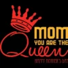 Junior's Design By Humans Mother's Day Mom You Are The Queen By Tmsarts T-Shirt