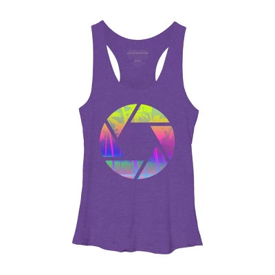 Women's Design By Humans Capture The Summer By Clingcling Racerback Tank Top 5 Women's Design By Humans Capture The Summer By Clingcling Racerback Tank Top - Image 5