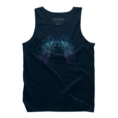 Men's Design By Humans Veins By Designpro44 Tank Top 6 Men's Design By Humans Veins By Designpro44 Tank Top - Image 6