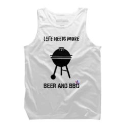 Men's Design By Humans July 4th Life Needs More BBQ By TeeShirtMadness Tank Top -Design By Humans GUEST f8c469c1 bafd 44d8 983f 4648e22368fc