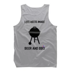 Men's Design By Humans July 4th Life Needs More BBQ By TeeShirtMadness Tank Top -Design By Humans GUEST fb0eeb04 ecfb 407b 9d75 00177bbdcbf3