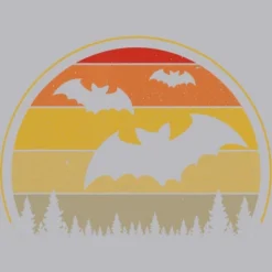 Men's Design By Humans Vintage Retro Vampire Bats Halloween Costume By Chos Tank Top