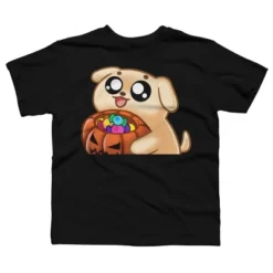 Boy's Design By Humans Halloween Candy Pup By Puppers T-Shirt -Design By Humans GUEST fb7ac8cc d0b1 4dd1 874d 845a750dbbcb