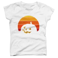 Girl's Design By Humans Vintage Retro Sunset Halloween Pumpkin I By Lemonpepper T-Shirt 7 Girl's Design By Humans Vintage Retro Sunset Halloween Pumpkin I By Lemonpepper T-Shirt -Design By Humans GUEST fd09764f d5f6 4010 8468 8b776db872a8