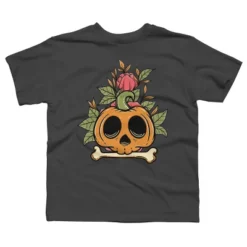 Boy's Design By Humans Halloween With Rose Illustration By Rukurustudio T-Shirt 9 Boy's Design By Humans Halloween With Rose Illustration By Rukurustudio T-Shirt -Design By Humans GUEST fd8291f5 be43 4c13 b32a 69264d0afa01