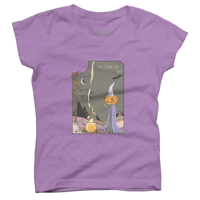 Girl's Design By Humans Halloween Magic Brewery By Runcatrun T-Shirt 5 Girl's Design By Humans Halloween Magic Brewery By Runcatrun T-Shirt - Image 5