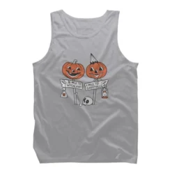Men's Design By Humans Halloween Pathways By Runcatrun Tank Top -Design By Humans GUEST fe65425d 168c 4a82 9e15 b17b1befca2b