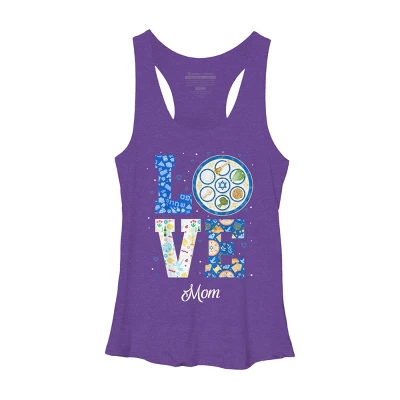 Women's Design By Humans Love Mom Passover Decorations By Dtam2022 Racerback Tank Top 4 Women's Design By Humans Love Mom Passover Decorations By Dtam2022 Racerback Tank Top - Image 4