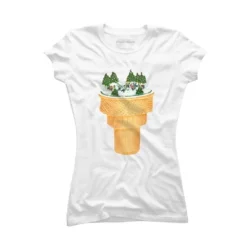 Junior's Design By Humans Sno-Cone By BullShirtCo T-Shirt -Design By Humans GUEST ff80ef58 3fb9 43a5 b67a 961194f97abc