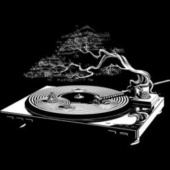 Men's Design By Humans The Sound Of Zen By EranFowler Tank Top